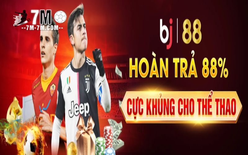 Ưu đãi hoàn trả thể thao BJ88 cực kỳ hấp dẫn Ưu đãi hoàn trả thể thao BJ88 cực kỳ hấp dẫn