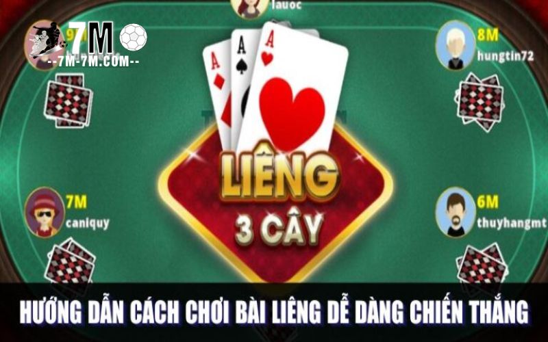 Hướng dẫn cách chơi bài Liêng dễ dàng chiến thắng Hướng dẫn cách chơi bài Liêng dễ dàng chiến thắng